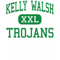 Kelly Walsh - Trojans - High - Casper Wyoming t-shirts by customteamsportswear Kelly Walsh - Trojans - High - Casper Wyoming t-shirts