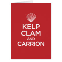 Kelp Clam and Carrion notecard