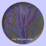 Kelp in blues Undersea themes plates