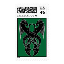 Kelpie Postage Stamp by seonaidh Kelpie Postage Stamp