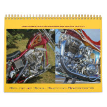 Kelsey's Kool Kustom Kycle Kreations; 2014 Wall Calendars