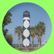 Kemah Lighthouse plate plates