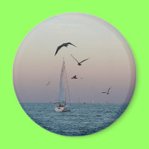 Kemah sailboat magnet magnets