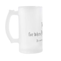Kemetian Frosted Beer Glass mugs