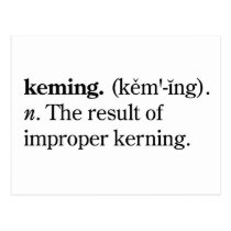 Keming postcards