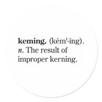 Keming stickers