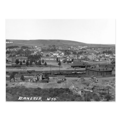 Kemmerer Wyoming, circa 1920 Postcard Zazzle