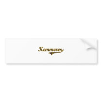 Kemmerer Wyoming Classic Design Bumper Stickers