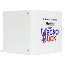 Ken Buck WACKO 2010 Avery Binder