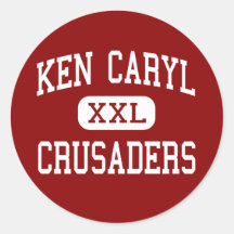 Ken Caryl - Crusaders - Middle - Littleton Stickers