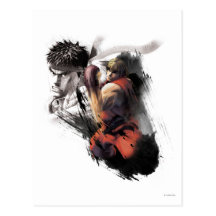Ken Vs. Ryu Postcards
