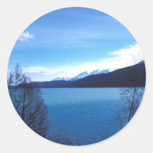 Kenai Lake in Spring Stickers