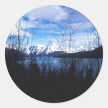 Kenai Lake in Spring Stickers