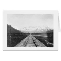 Kenai Peninsula Railroad Track 1918 cards