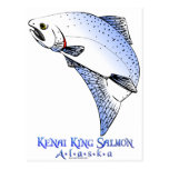 KENAI RIVER  KING SALMON POSTCARD