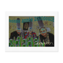 KENAVO HAPPY NEW YEAR 2012 POST CARD