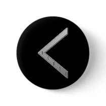 Kenaz Rune grey buttons by JKcoder Kenaz Rune grey buttons