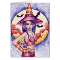 Kenda - Halloween Witch Card