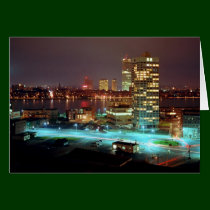 Kendall Square and Boston Skyline, 1967 cards