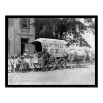 Kennebec Ice Wagon 1899 posters