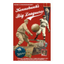 Kennebunk's Big Leaguers exhibition poster posters