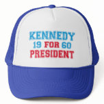Kennedy 1960 election mesh hat