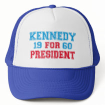 Kennedy 1960 election mesh hat