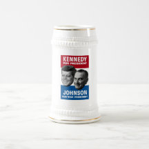 Kennedy And Johnson 1960 Election Poster Coffee Mug