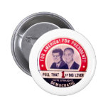 Kennedy and Johnson Campaign Pinback Button