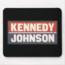 Kennedy and Johnson Mousepad