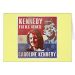 Kennedy Begins Campaign For Senate Greeting Card