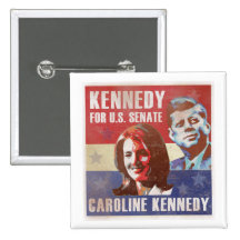 Kennedy Begins Campaign For Senate Pinback Buttons