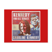 Kennedy Begins Campaign For Senate postcards