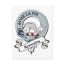 Kennedy Clan Badge postcards by coatsofarms Kennedy Clan Badge postcards