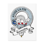 Kennedy Clan Badge Postcard