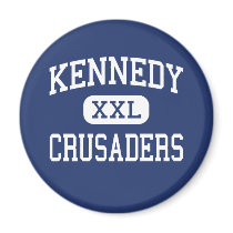 Kennedy - Crusaders - High - Chicago Illinois magnets by customteamsportswear Kennedy - Crusaders - High - Chicago Illinois magnets