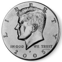 Kennedy Half Dollar buttons by clarachandler Kennedy Half Dollar buttons