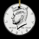 KENNEDY  HALF DOLLAR ornaments