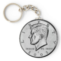Kennedy Half Dollar Key Chain