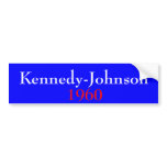 Kennedy-Johnson 1960 Bumper Stickers