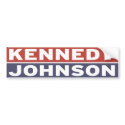 Kennedy / Johnson bumper stickers