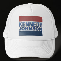 Kennedy Johnson Campaign hats