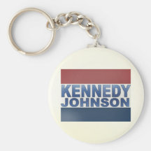 Kennedy Johnson Campaign Keychains