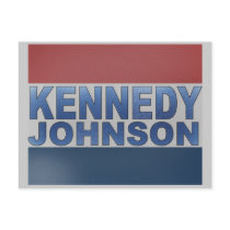 Kennedy Johnson Campaign Postcards