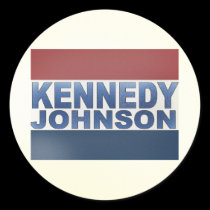 Kennedy Johnson Campaign stickers
