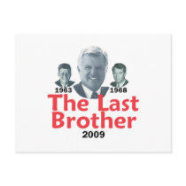 Kennedy Last Brother Postcard