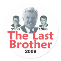 Kennedy Last Brother Sticker