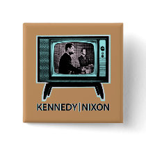 Kennedy Nixon Debate 1960 Pinback Buttons