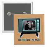 Kennedy Nixon Debate 1960 buttons
