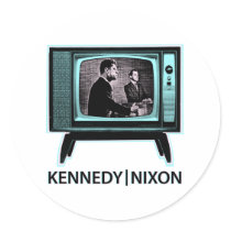 Kennedy Nixon Debate 1960 Stickers